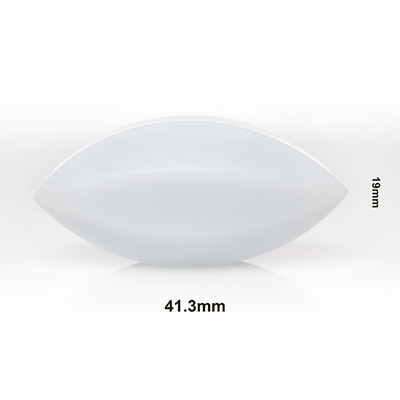 5185. BARRA MAGNETICA FORMA HUEVO DE TEFLON 19 X 41.3MM BLANCA - BEL-ART