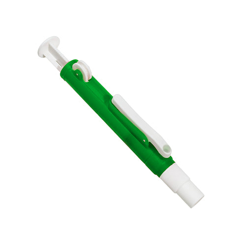 50811. PIPETEADOR (SUCCIONADOR) VERDE 10ML C/VALVULA DE SALIDA - BEL-ART