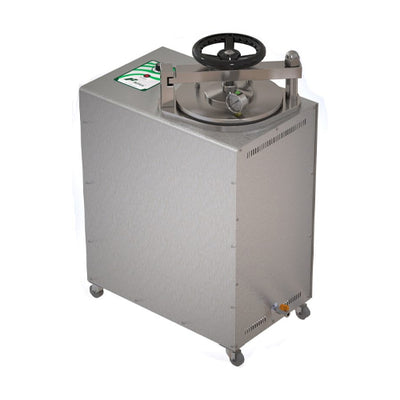56559. AUTOCLAVE MANUAL INOXIDABLE 25X48CM TEMP MAX 125°C 1.6KG/CM - FELISA