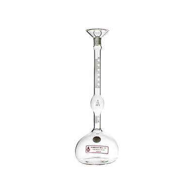 9277. MATRAZ DE VIDRIO 250ML (LE CHATELIER) P/GRAVEDAD ESPECIFICA - HUMBOLDT