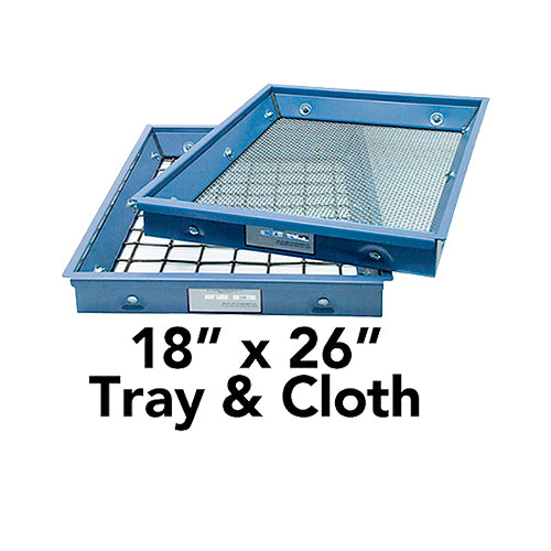 9311. BANDEJA DE CRIBADO C/MALLA #1/4 457 X 660MM - HUMBOLDT