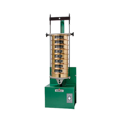 50820. AGITADOR DE TAMICES 3, 5 Y 8PULG ECONOMICO, MOTOR 1/4HP, 120V, 60HZ ASTM C131, C136, C289, D1140 (ENTRE OTRAS) - HUMBOLDT