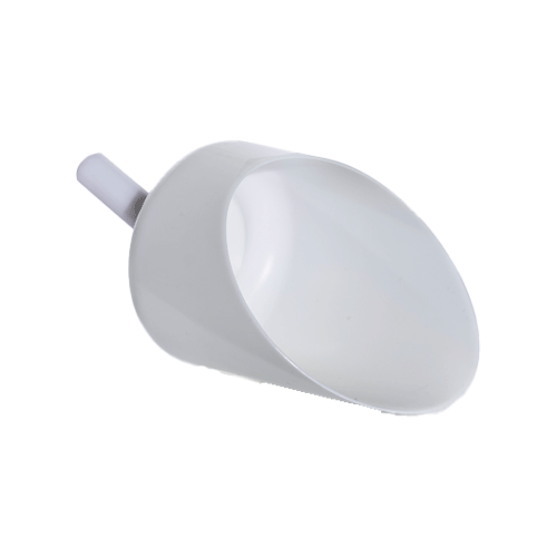 26349. CUCHARON DE POLIETILENO 4LT (1GAL) DISEÑO ANTIDERRAME BEL-ART