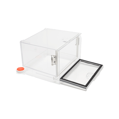 26039. GABINETE DESECADOR DE POLIESTIRENO DRY-KEEPER 0.14FT TRANSPARENTE 21 X 22.5 X 17CM BEL-ART