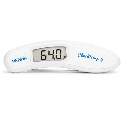55174. TERMOMETRO DIGITAL -50/300°C CHECKTEMP 4, DE BOLSILLO C/SONDA DE ACERO INOXIDABLE HANNA