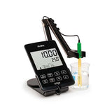 55205. MEDIDOR MULTIPARAMETRICO CONDUCTIVIDAD/TDS/SALINIDAD, TECLADO TACTIL EDGE, PANTALLA LCD 5.5PULG 115V HANNA