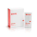 55287. SOLUCION BUFFER PH 4 SIN CERTIFICADO C/25 SOBRES 20ML - HANNA