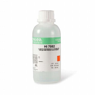 55266. SOLUCION DE ELECTROLITO KCL 3.5M P/ELECTRODOS DE DOBLE UNION 460ML - HANNA