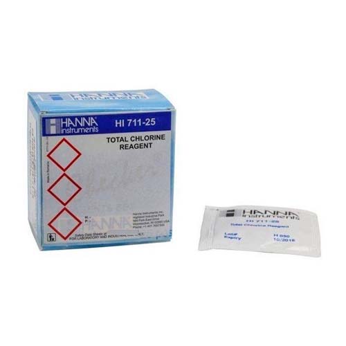 55244. REACTIVOS P/COLORIMETRO CHECKER DE CLORO TOTAL 25 PRUEBAS HANNA