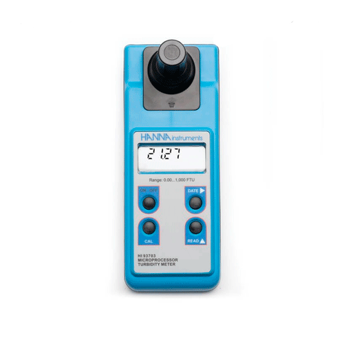 54793. TURBIDIMETRO (MEDIDOR DE TURBIDEZ) PORTATIL KIT COMPLETO COMPATIBLE C/ISO 7027 HANNA