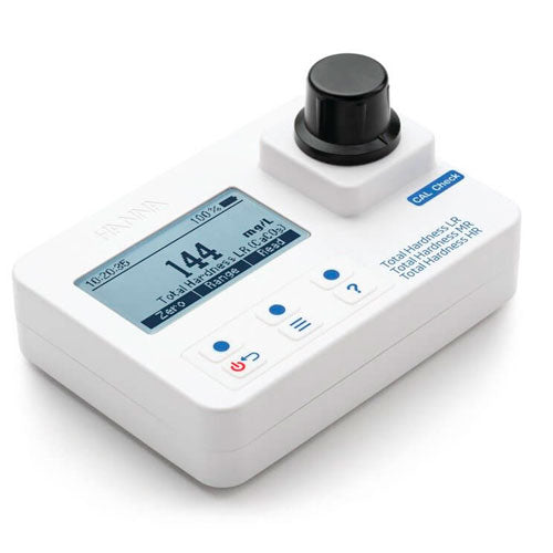 55154. FOTOMETRO PORTATIL P/MEDICION DE DUREZA TOTAL (KIT COMPLETO) FUNCION CAL CHECK HANNA