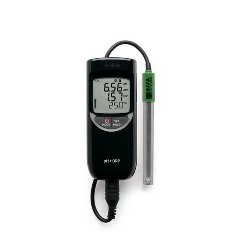 55189. MEDIDOR MULTIPARAMETRICO PORTATIL PH/ORP/TEMPERATURA IMPERMEABLE C/SISTEMA SENSOR CHECK HANNA