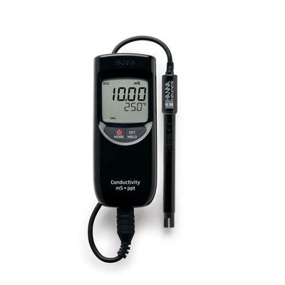 55249. MEDIDOR MULTIPARAMETRICO PORTATIL CONDUCTIVIDAD/TDS/TEMPERATURA RANGO ALTO - HANNA