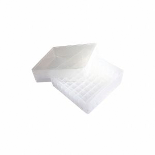 13208.CAJA DE ALMACENAMIENTO P/81 MICROTUBOS 1.5/2ML POLIPROPILENO COLOR NATURAL - HEATHROW