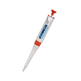 13396.MICROPIPETA MONOCANAL VOLUMEN VARIABLE 5-50UL COLOR BLANCO/NARANJA - HEATHROW