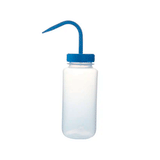 25376. PIZETA (FRASCO LAVADOR) 500ML BOCA ANCHA SALIDA SUPERIOR C/TAPA AZUL, LDPE C/6 HEATHROW