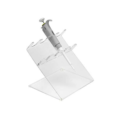 13522.SOPORTE DE ACRILICO CLARO P/4 MICROPIPETAS - HEATHROW