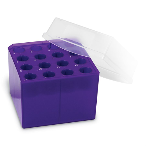 5976. GRADILLA P/16 TUBOS 15/50ML RACK TRANSFORMER TIPO CUBO - HEATHROW