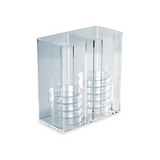 13357.DISPENSADOR ACRILICO P/30 CAJAS PETRI 222X107X236MM - HEATHROW