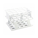 50275. GRADILLA P/20 TUBOS 20MM ONE RACK AUTOCLAVABLE BLANCO - HEATHROW