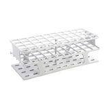 13481.GRADILLA P/40 TUBOS 10-18ML, 20MM ONE RACK AUTOCLAVABLE, PLASTICO BLANCO - HEATHROW