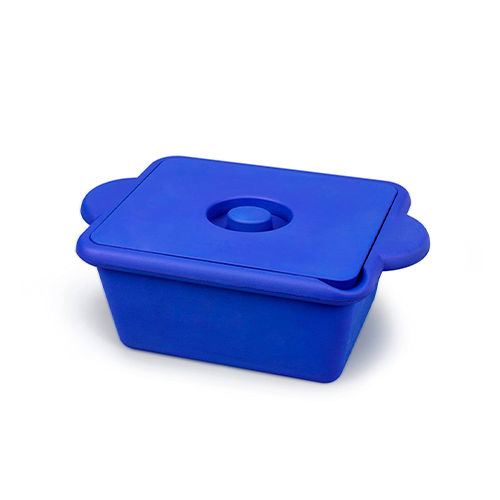 13365.ENFRIADOR RECTANGULAR DE POLIURETANO RIGIDO AZUL TIPO OLLA 4LT C/TAPA - HEATHROW