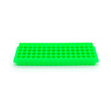 13495. GRADILLA P/80 MICROTUBOS 1.5/2ML, 11MM AUTOCLAVABLE, POLIPROPILENO VERDE C/2 - HEATHROW
