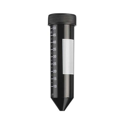 13550.TUBO P/CENTRIFUGA 50ML DE POLIPROPILENO CONICO NEGRO, GRADUACION 5.0ML DE POLIPROPILENO ESTERIL PAQUETE C/25 PIEZAS - HEATHROW