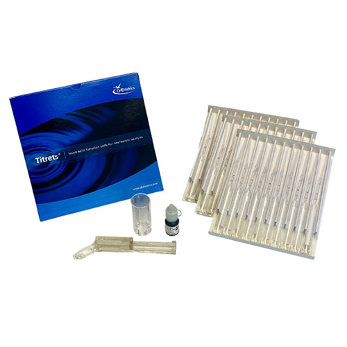 9694. ALCALINIDAD TOTAL KIT 50-500PPM - CHEMETRICS