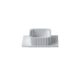 11224.ANILLO MOLDE P/INCLUSION COLOR BLANCO POLIESTIRENO PAQUETE C/250 PIEZAS - SIMPORT