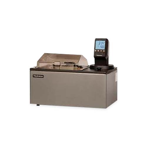 55536. BAÑO P/COLIFORMES FECALES Y E-COLI 28LT (7.4GAL) C/PANTALLA LCD 3.25PULG, CONTROLADOR MX Y TANQUE DE ACERO INOXIDABLE POLYSCIENCE