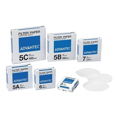 4689. PAPEL FILTRO CUANTITATIVO #5A 9CM C/100 ADVANTEC