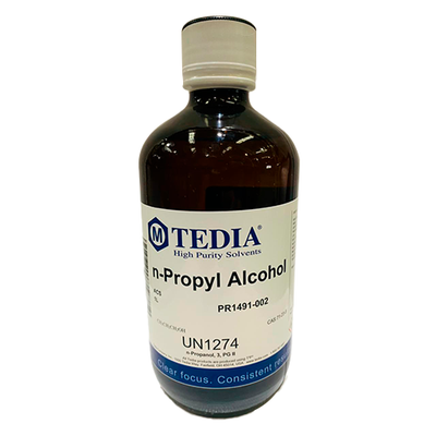 4043. 1-PROPANOL GRADO ACS FRASCO CON 1LT - TEDIA