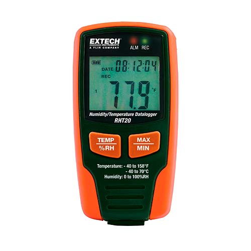 22395. REGISTRADOR DE DATOS (DATALOGGER) DE TEMPERATURA Y HUMEDAD EXTECH
