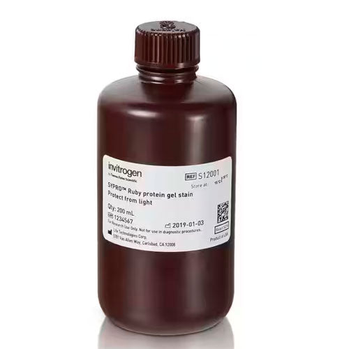 26803. TINCION DE GELES DE PROTEINAS SYPRO RUBY 280, 450/610NM 200ML INVITROGEN