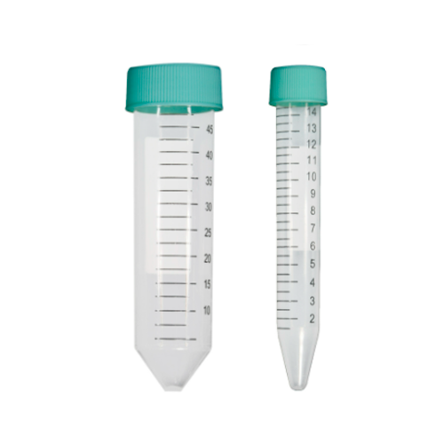 50591. TUBO P/CENTRIFUGA 15ML DE POLIPROPILENO, FONDO CONICO C/TAPON DE ROSCA C/100 AXYGEN