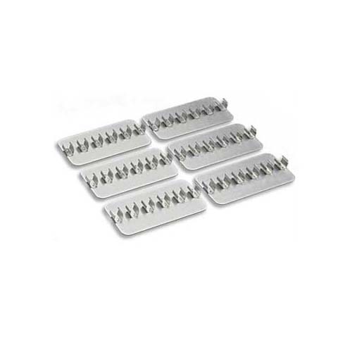 14598. PLACA METALICA C/6 CLIPS P/TUBOS DE 15-17MM C/6 - SCIENTIFIC INDUSTRIES