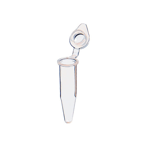 11223.MICROTUBOS 0.6ML POLIPROPILENO C/TAPA, GRADUADO COLOR NATURAL PAQUETE C/500 PIEZAS - SIMPORT