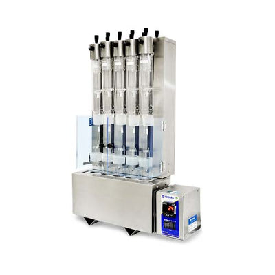 54643. SISTEMA P/DETERMINACION DE GRASA, CAPACIDAD 5 PRUEBAS C/CONTROLADOR DIGITAL Y CONTROL DE TEMPERATURA +7/200°C, GABINETE EN ACERO INOXIDABLE 127V - TECNAL