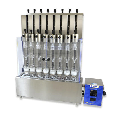 54659. SISTEMA PARA DETERMINACION DE GRASA PARA 8 PRUEBAS CON CONTROLADOR DIGITAL Y CONTROL DE TEMPERATURA +7°C A 200°C 220V MOD. TE-044/8-50 TECNAL