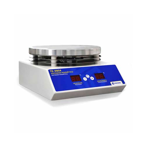 54622. AGITADOR MAGNETICO C/CALENTAMIENTO Y CONTROL DE TEMPERATURA +50/350°C, 100-2000RPM, 220V - TECNAL