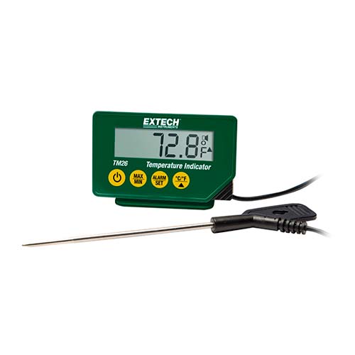 20268. INDICADOR DE TEMPERATURA COMPACTO CERTIFICADO POR NSF 86X57X30MM -40/200°C - EXTECH