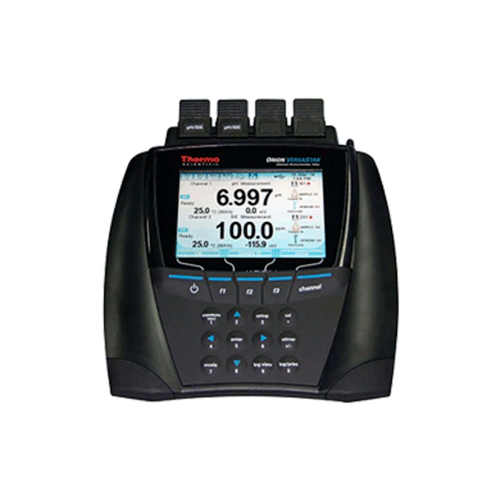 56677. MEDIDOR MULTIPARAMETRICO DE SOBREMESA DE PH/ISE/MV MOD. VERSA STAR PRO C/ELECTRODO DE PH DE CUERPO DE VIDRIO ROSS ULTRA, SONDA ATC ORION
