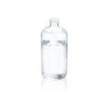 17495. FRASCO VIDRIO CLARO 946ML (32OZ) BOCA ANGOSTA C/TAPON DE ROSCA DE POLIPROPILENO BLANCO Y REVESTIMIENTO DE PVC PAQUETE C/2 PIEZAS - WHEATON