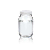 17468. FRASCO VIDRIO CLARO 473ML (16OZ) BOCA ANCHA C/TAPA DE POLIPROPILENO BLANCA Y REVESTIMIENTO DE PVC PAQUETE C/2 PIEZAS - WHEATON