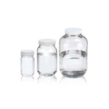 17398. FRASCO VIDRIO CLARO 2LT (65OZ) BOCA ANCHA PAQUETE C/2 PIEZAS - WHEATON