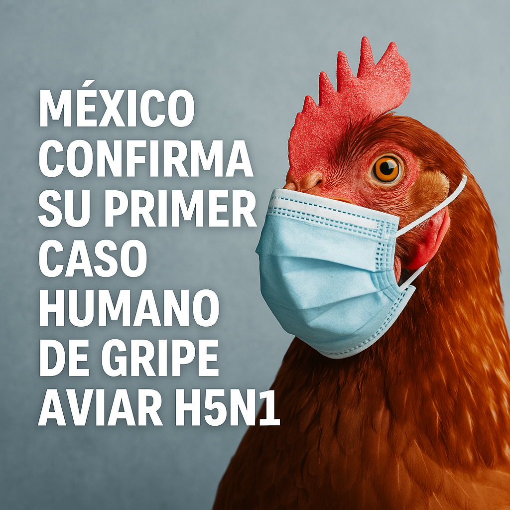 Primer caso humano de gripe aviar en México: un llamado a la prevención y a la importancia del diagnóstico científico