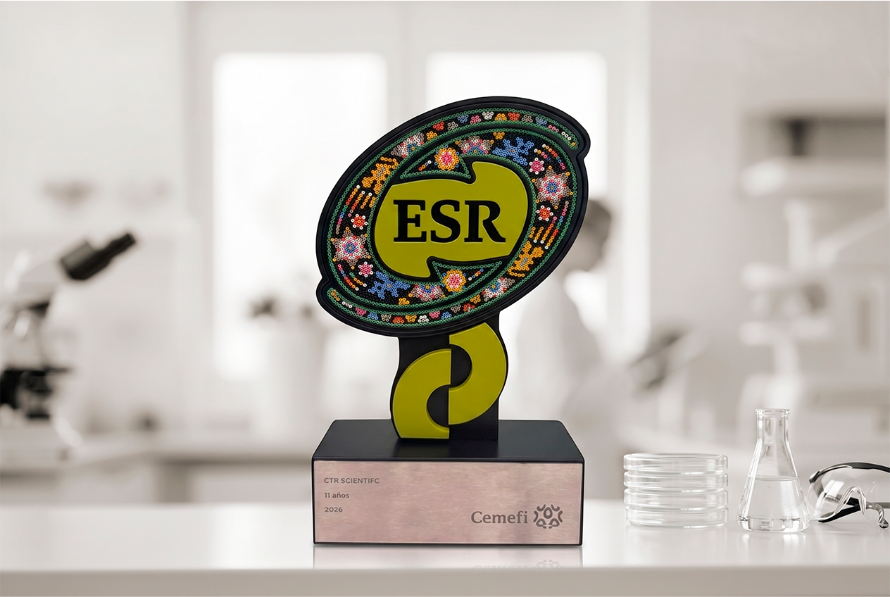 CTR Scientific recibe por 11° año consecutivo el Distintivo ESR