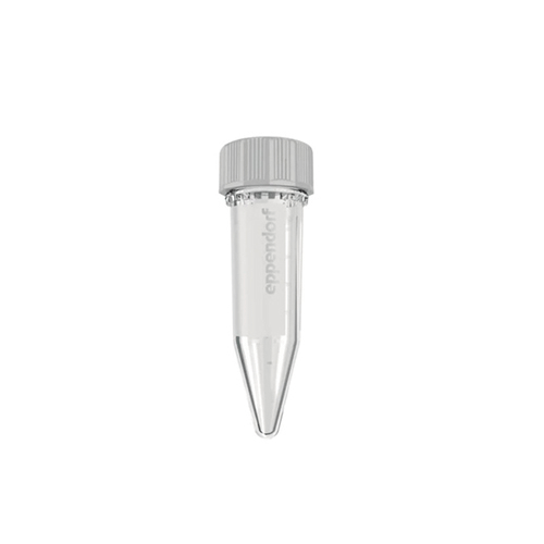 4817. TUBO DE POLIPROPILENO 5ML C/TAPON ROSCADO ESTERIL C/2 PAQ C/100 - EPPENDORF