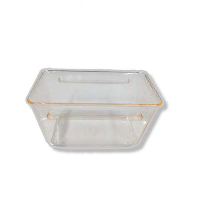 51587. JAULA TRANSPARENTE  REUSABLE  9.375X5.4375X5.125 TECNIPLAST